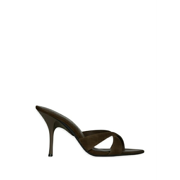 ジェフリー キャンベル レディース サンダル シューズ Symone cross-strap open-toe sandals Brown