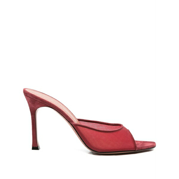 アミナモアディ レディース サンダル シューズ Alexa heeled sandals Red