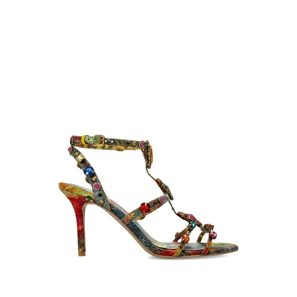 カートジェイガーロンドン レディース サンダル シューズ Jewel gladiator heeled sandals Yellow