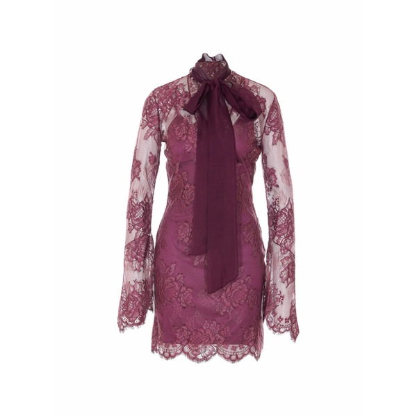 アニエバイ レディース 衣裳 トップス Noa scarf mini dress Red