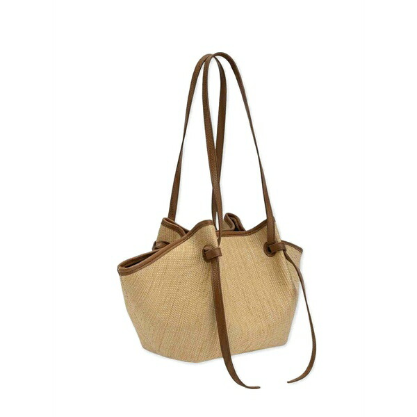 ユゼフィ レディース ショルダーバッグ 御徒面子 Mochi woven shoulder bag Neutrals