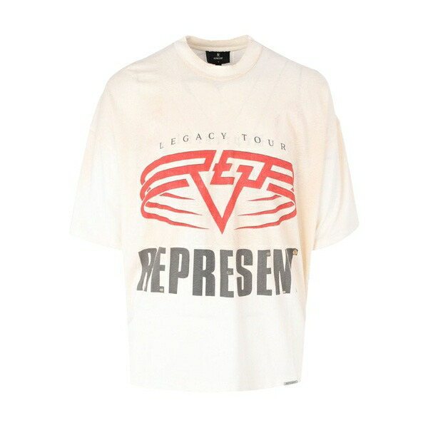 リプレゼント メンズ Tシャツ トップス Living legacy t-shirt Neutrals｜asty