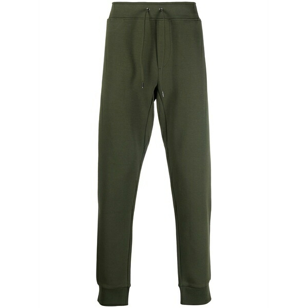 ラルフローレン メンズ 心地好いズボン下 ボトムス Logo-embroidered joggers Green