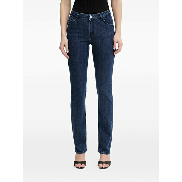 トラサルディ レディース ジーンズズボン下 ボトムス Patch  jeans Blue