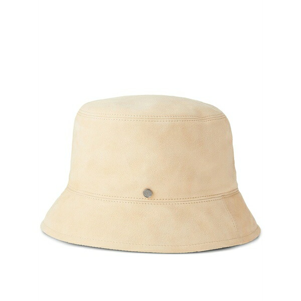 メゾンミッシェル  レディース 鳥打ち帽 付属物 Axel reversible leather bucket hat Neutrals