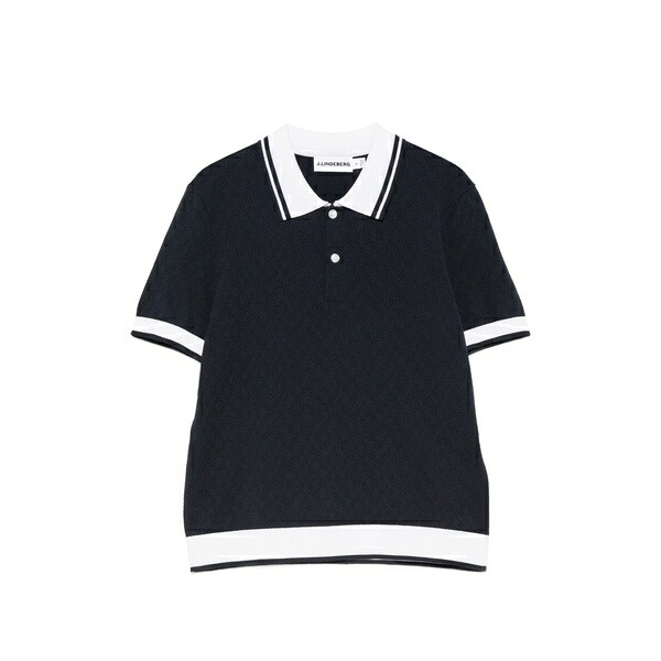 ジェイ リンドバーグ レディース スポーツシャツ トップス Polly pointelle polo top Blue