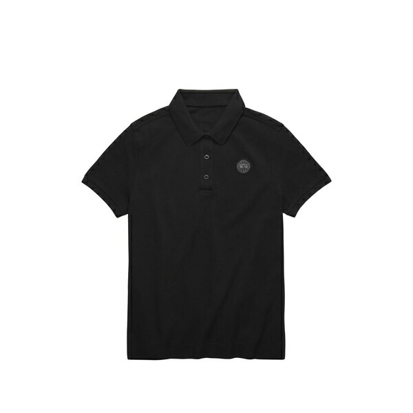 カナダグース レディース スポーツシャツ トップス Badge polo top Black