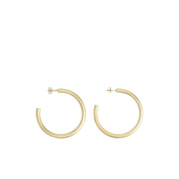 ルメール メンズ ピアス・イヤリング 添え物 Classic m hoop earrings Gold