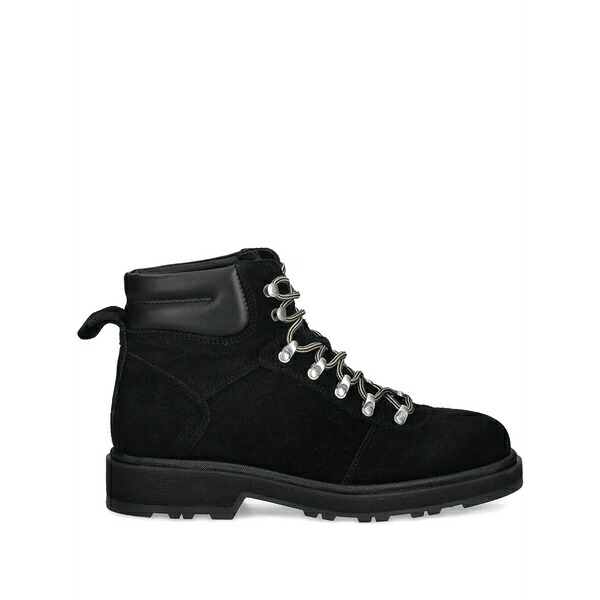 ガント レディース ブーツ シューズ Lace-up panelled hiking boots Black
