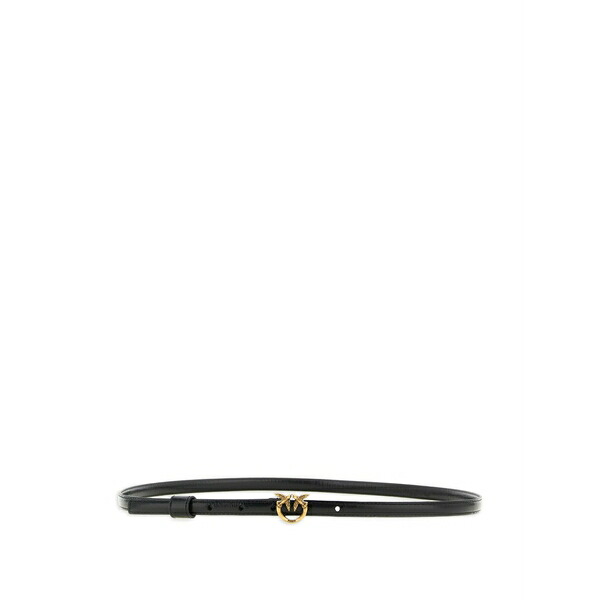 ピンコ レディース ベルト アクセサリー Love-birds berry leather belt Black｜asty 22,260円
