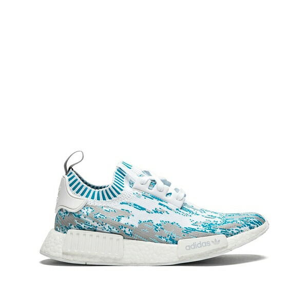 アディダス メンズ スニーカー シューズ Nmd_r1 primeknit "datamosh" sneakers White|asty