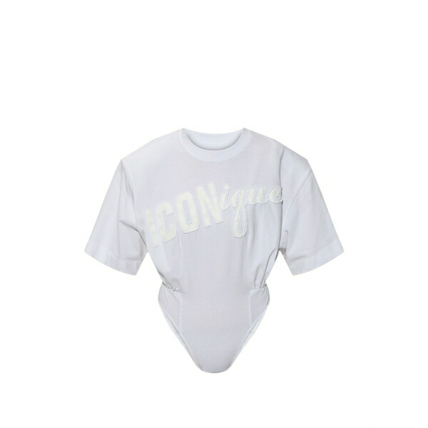 ディースクエアード レディース ティーシャツ トップス Iconique bodysuit White