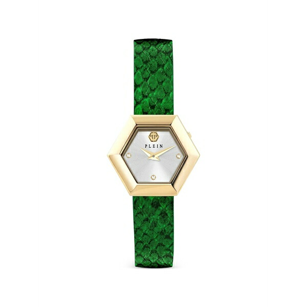 フィリップ飾り気の無い レディース ウォッチ 佩び物 La jungle de plein hexagonal diamond 28粍 watch Silver