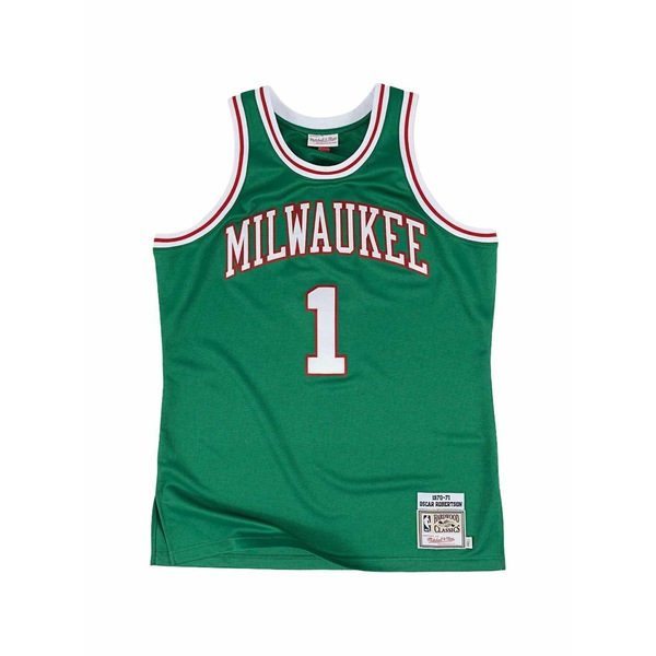 ミッチェル\u0026ネス メンズ プルオーバー トップス X nba oscar robertson jersey Green