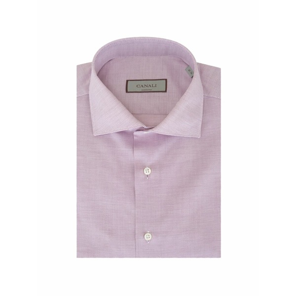 カナーリ メンズ シャツ トップス Patterned shirt Pink｜asty