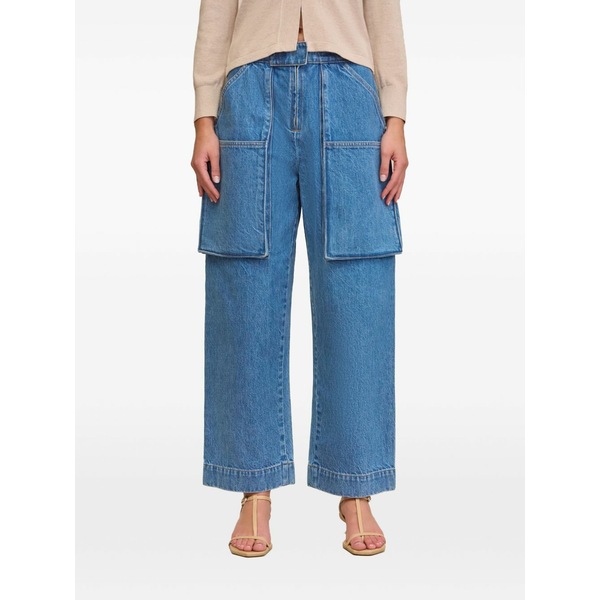 カルトガイア レディース デニムパンツ ボトムス Cotton jeans Blue｜asty