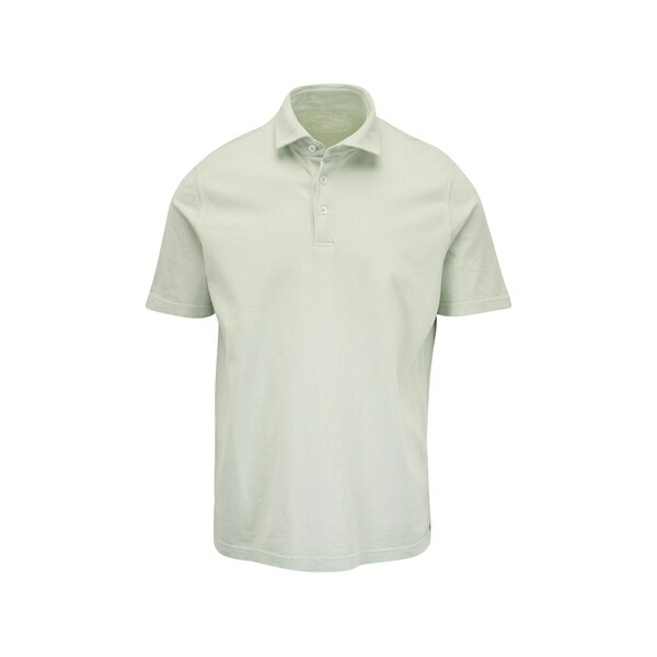 フェデーリ メンズ スポーツシャツ トップス Short-sleeve cotton polo shirt Green