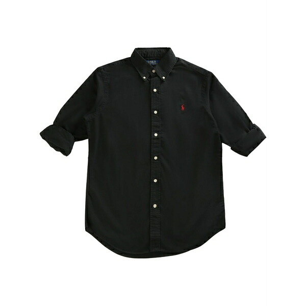 ラルフローレン メンズ シャツ トップス Polo-pony-motif shirt Black｜asty 29,770円