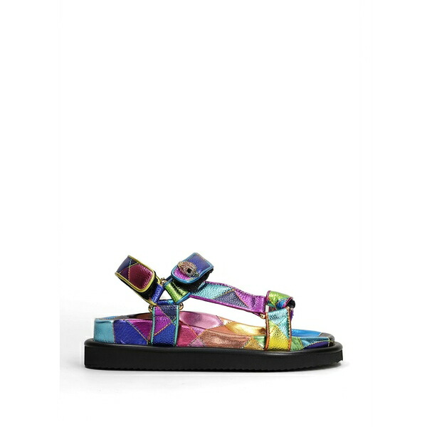 カートジェイガーロンドン レディース サンダル シューズ Orson flat sandals Blue|asty