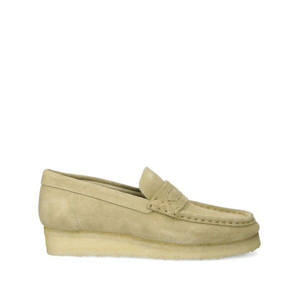 クラークス レディース スリッポン・ローファー シューズ Suede penny loafers Neutrals