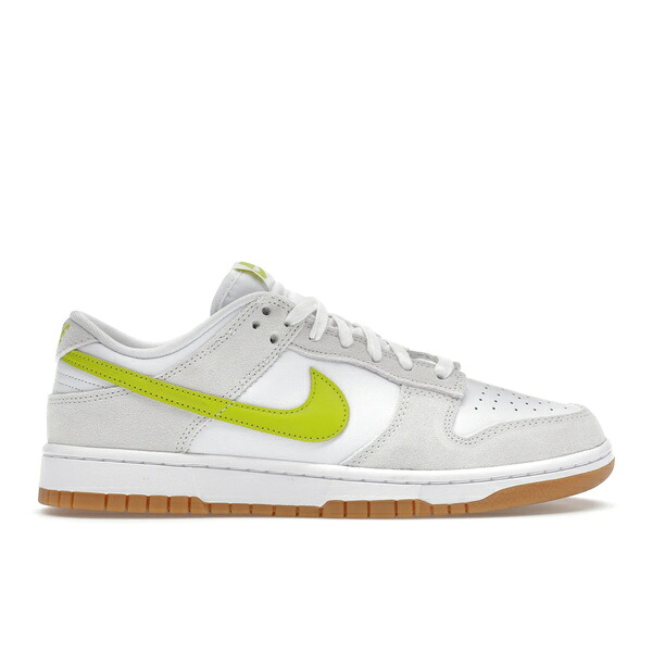 Nike ナイキ レディース スニーカー  【Nike Dunk Low White Bright Cactus (Women\u0027s)】  大きさ US_8(25.0糎) White/Bright Cactus-Gum Yellow