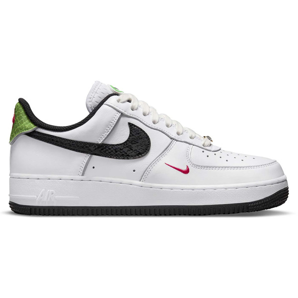 Nike ナイキ レディース スニーカー 【Nike Air Force 1 Low '07 Just Do It Snakeskin White Black (Women's)】 サイズ US_7.5(24.5cm) White/Black-White-University Red-Pure Platinum|asty