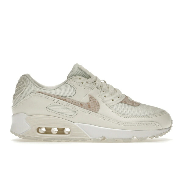 Nike ナイキ レディース スニーカー 【Nike Air Max 90 Snakeskin Sail (Women's)】 サイズ US_5.5(22.5cm) Sail/Particle Beige - White｜asty