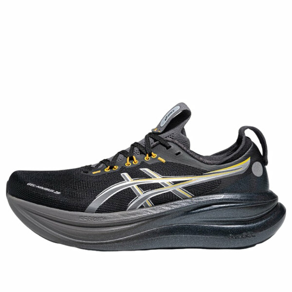 ASICS アシックス メンズ スニーカー 【ASICS Gel-Nimbus 28 Glitter 'Black Pure Silver' 1011C343-001】 サイズ US_6.5(24.5cm)｜asty