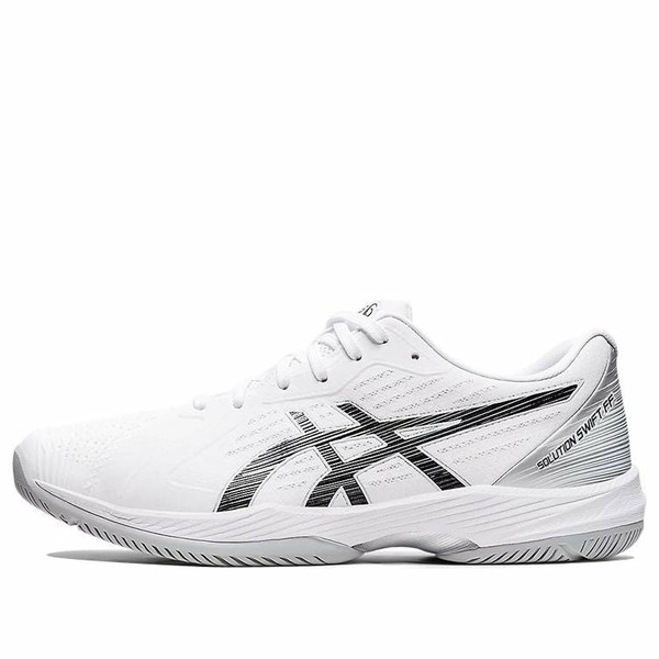 ASICS アシックス メンズ スニーカー 【ASICS Solution Swift FF 'White Black' 1041A298-100】 サイズ US_10.5(28.5cm)｜asty