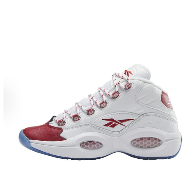 Reebok リーボック メンズ スニーカー 【Reebok Question Mid (2024) 'Red Toe' IF3076】 サイズ US_M_13｜asty