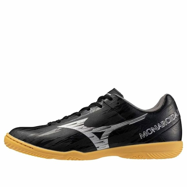 Mizuno ミズノ メンズ スニーカー 【Mizuno Monarcida Neo Sala Club In 'Black White' Q1GA242800】 サイズ US_11(29.0cm)|asty