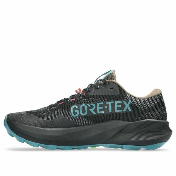 ASICS アシックス メンズ スニーカー 【ASICS Trabuco 14 Gore-Tex 'Black Misty Pine' 1011C165-001】 サイズ US_8.5(26.5cm)|asty