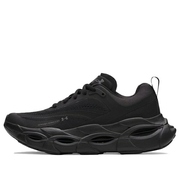 Under Armour アンダーアーマー レディース スニーカー 【(WMNS) Under Armour Halo Racer 'Black Castlerock' 6007641-001】 サイズ US_W_11｜asty