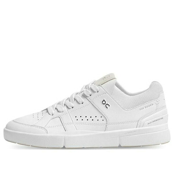 On Running オン 駈けっくら レディース スニーカー  【(WMNS) On Running Centre Court x The Roger \u0027Triple White\u0027 48.99429】  大いさ US_8.5(25.5珊) スニーカー-レディース靴