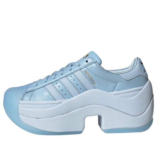 adidas アディダス レディース スニーカー  【(WMNS) adidas Superstar Bold \u0027Sky Blue\u0027 KI3553】  大きさ US_5(22.0糎)