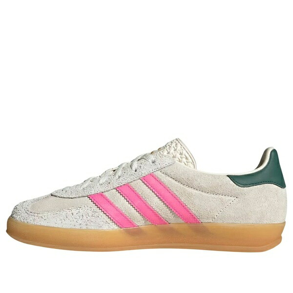 adidas アディダス レディース スニーカー 【(WMNS) adidas Gazelle Indoor 'Off White Lucid Pink' JQ1096】 サイズ US_7(24.0cm)|asty