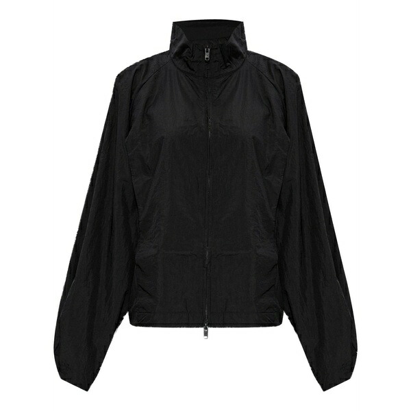 ワイスリー レディース ジャケット＆ブルゾン アウター Lightweight zip-up jacket Black｜asty
