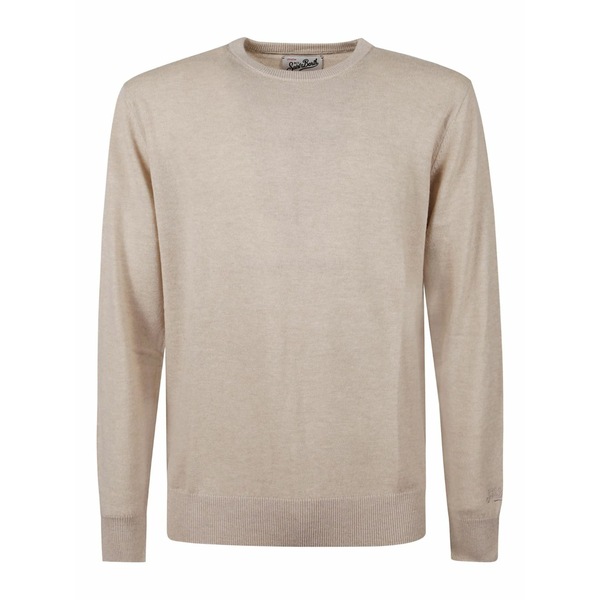 エムシーツーセイントバース メンズ 編み物\u0026プルオーバー アウター Crew-neck regent sweater Neutrals