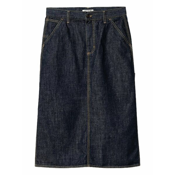鉄道車両ハート形 レディース スコート ボトムス W\u0027 denim skirt Blue