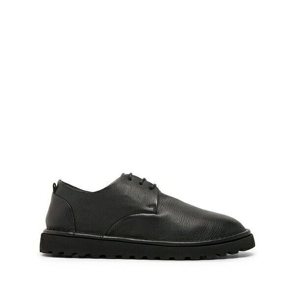 マーシル メンズ 御召しものシューズ シューズ Sancrispa alta pomice derby shoes Black