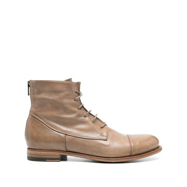 パンタネッティ レディース ブーツ シューズ Leather ankle boots Neutrals｜asty