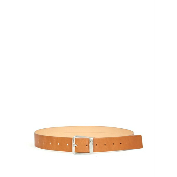 マルタンマルジェラ レディース 胴締め 佩び物 Numbers-engraved belt Brown