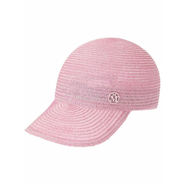 メゾンミッシェル レディース 帽子 アクセサリー Tiger interwoven cap Pink|asty