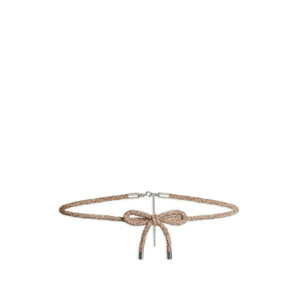 アルベルタ フェレッティ レディース 胴締め 佩び物 Bow rope belt Gold