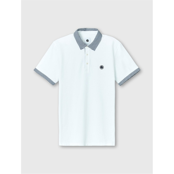 【楽天市場】【送料無料】 プレティグリーン メンズ ポロシャツ トップス PG Gnghm Cllr Polo Sn99 White：asty