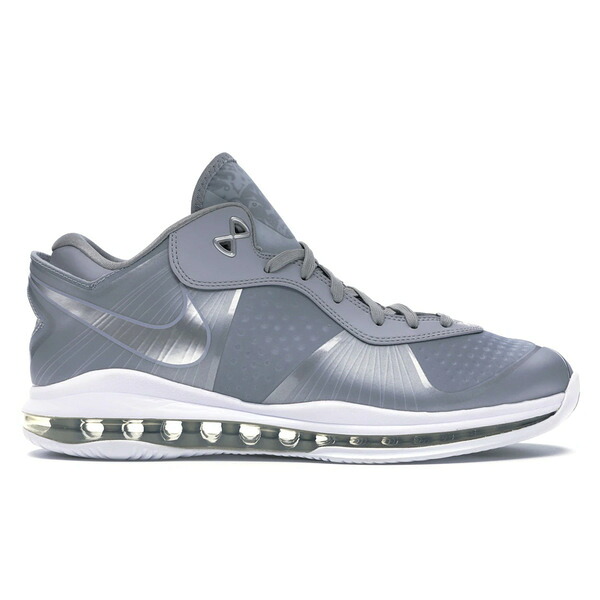 Nike ナイキ メンズ スニーカー 【Nike LeBron 8 Low Wolf Grey】 サイズ US_9(27.0cm) Wolf Grey/Metallic Silver｜asty