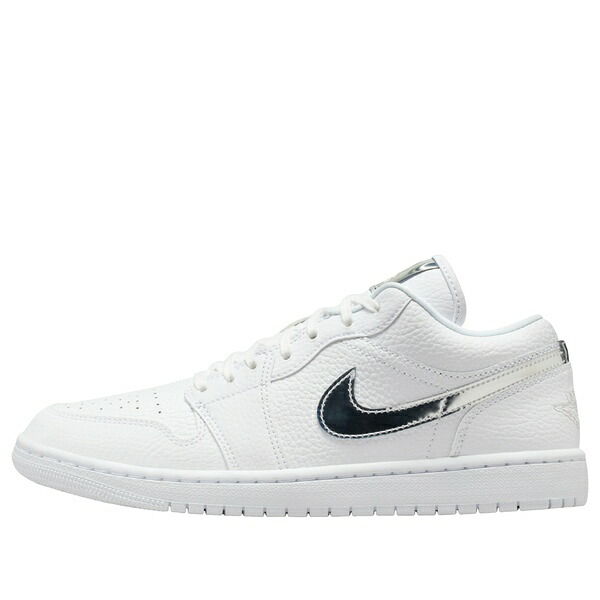 Jordan ジョーダン レディース スニーカー  【(WMNS) Air Jordan 1 Low SE \u0027White Metallic Silver\u0027 IQ9381-100】  大きさ US_6(23.0糎)