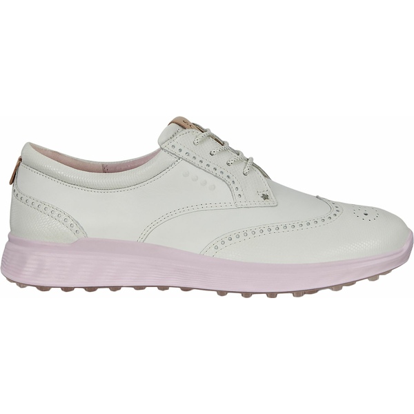 エコー レディース ゴルフ スポーツ SALE 83%OFF ECCO 【当店一番人気】 Women's Golf White S-Classic Pink Shoes