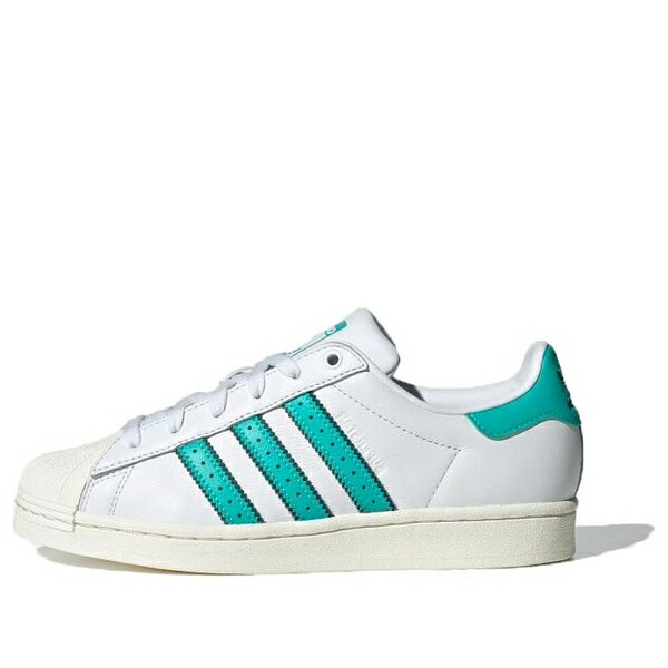 adidas アディダス レディース スニーカー  【(WMNS) adidas Superstar \u0027White Mint Rush\u0027 IG2218】  大きさ US_7.5(24.5糎)