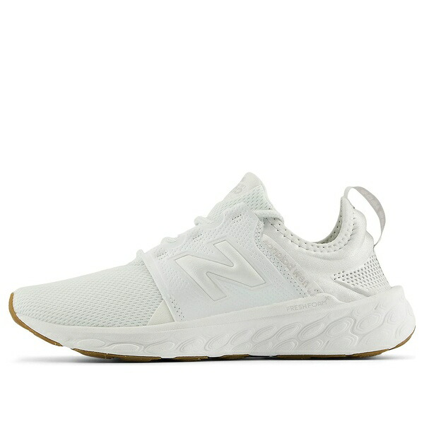 New Balance ニュー平衡にする レディース スニーカー  【(WMNS) New Balance Fresh Foam X Cruz v3 \u0027White Gum\u0027 WCRUZLY3】  大いさ US_5.5(22.5珊) 靴-スニーカー-レディース靴